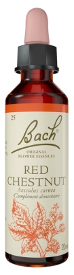 Florais de Bach Original Red Chestnut 20 ml