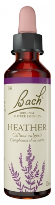 Oriģinālās Baha ziedu esences Heather 20 ml