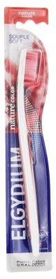 Elgydium Nature Color Soft Toothbrush - Colour: Pink