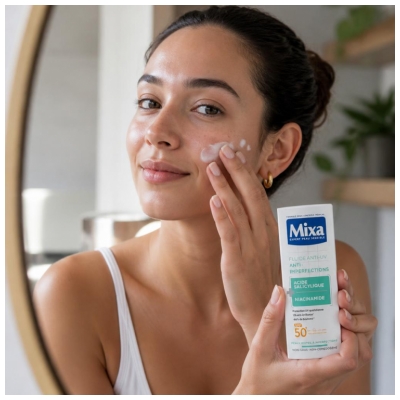 Mixa Anti-UV Anti-Urenheder Fluid SPF50+ 40 ml