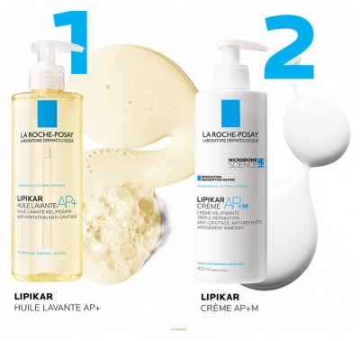 La Roche-Posay Lipikar AP+ M Crème Relipidante 400 ml
