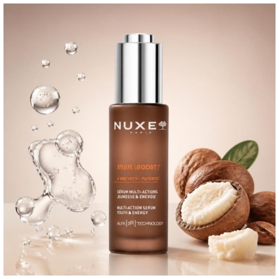 Nuxe Men [Boost] Sérum Multi-Actions Jeunesse et Énergie 30 ml