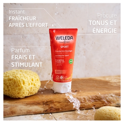 Weleda Gel Douche Sport à l'Arnica 200 ml