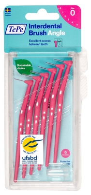 TePe 6 Interdentalbürsten Winkel