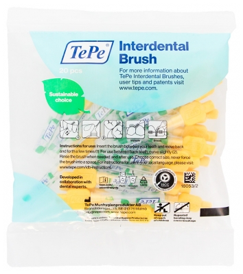 TePe Interdental Brush 20 Units - Koko: 4
