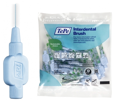 TePe Extra Měkké mezizubní kartáčky 20 kusů - Velikost: 3 : 0,6 mm