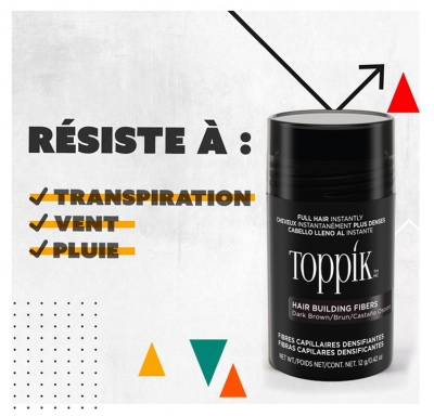Toppik Fibres Capillaires Densifiantes 12 g - Teinte : Brun
