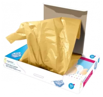 Orgakiddy Sac à Couches Parfumé 50 Sacs - Parfum : Talc