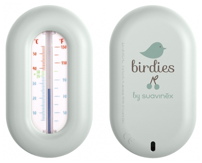Suavinex Birdies Termometro da Bagno da 0 Mesi in su - Colore: Verde