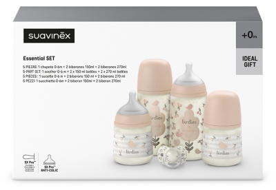 Suavinex Birdies Pasgeboren Set Les Essentiels