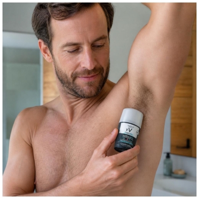 Vichy Homme Invisible Resist Dermo-Antiperspirant 72H Roll-On 2 x 50 ml