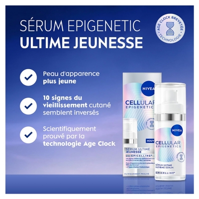 Nivea Cellular Epigenetics Sérum Ultime Jeunesse 30 ml