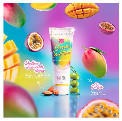 Les Secrets de Loly Après-Shampoing Cream Conditioner Bio 250 ml