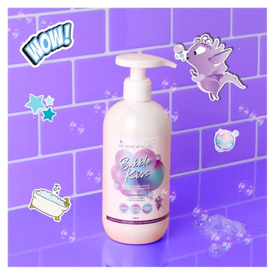 Les Secrets de Loly Bubble Kiss Soin Lavant Doux Bébés et Enfants 400 ml