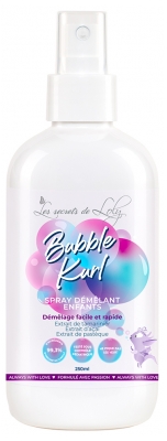 Les Secrets de Loly Bubble Kurl Spray Démêlant Enfant 250 ml