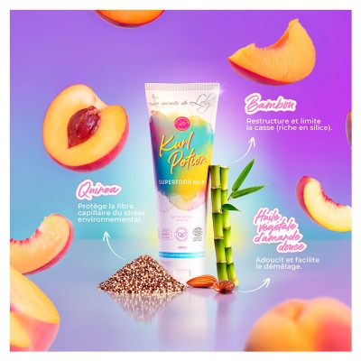 Les Secrets de Loly Lait Superfood Kurl Potion Bio 250 ml