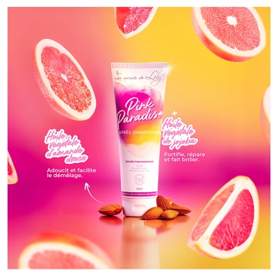 Les Secrets de Loly Après-Shampoing Pink Paradise 250 ml