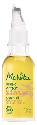 Melvita Olej Arganowy z Organicznym Olejkiem Eterycznym z Róży 50 ml