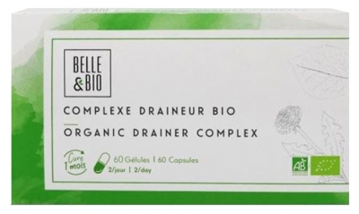 Complejo Drenante Orgánico Belle & Bio 60 Cápsulas