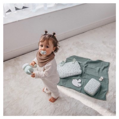 Porta Chupetas Suavinex Birdies 0 Meses e + - Cor: Verde