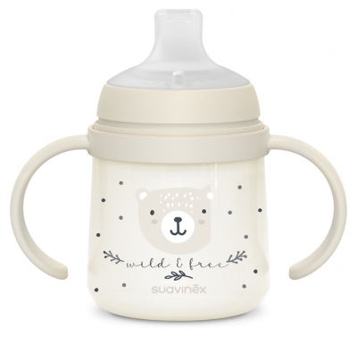 Suavinex Night & Day Bottle With Handles Soft Spout 150 ml 6 Months and up