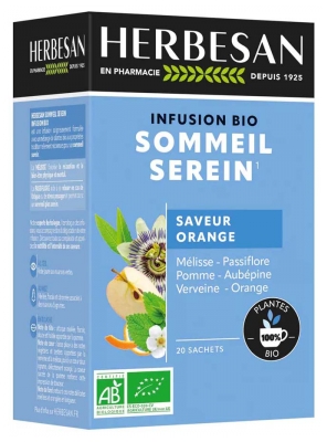 Herbesan Serene Slaap Infusie Biologisch 20 Zakjes