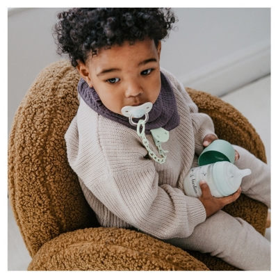 Suavinex Birdies Mamadeira Tetina Simétrica Fluxo Lento 150 ml 0 Meses e + - Cor: Verde