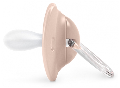Suavinex Chupetes 2 con Tetina Simétrica SX Pro 0 a 6 Meses - Color: Rosa