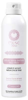 Lapte de Corp în Spray Parfumat Musk Intim White Musk 200 ml