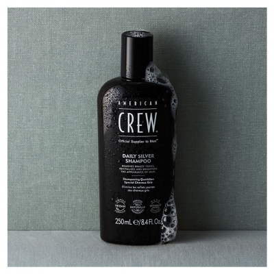 American Crew Daily Silver, Violet Daily Szampon do Włosów Siwych i Blond 250ml