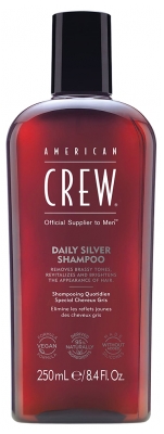 American Crew Daily Silver, Violet Daily Szampon do Włosów Siwych i Blond 250ml