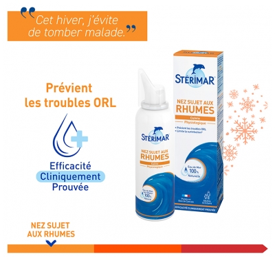 Stérimar Nez Sujet aux Rhumes 100 ml