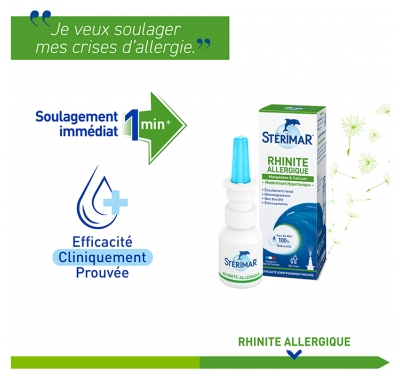 Stérimar Rhinite Allergique Spray Valve 20 ml