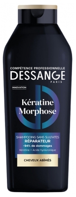 Dessange Champú Reparador Morphose de Queratina Para Cabellos Dañados 280 ml