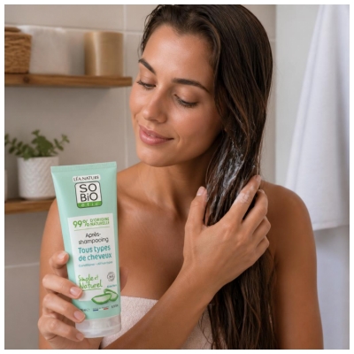 Léa Nature SO BIO étic Bio kondicionér pro všechny typy vlasů 200 ml