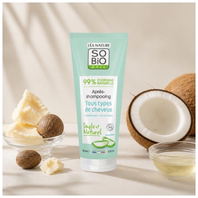Léa Nature SO BIO étic Bio kondicionér pro všechny typy vlasů 200 ml