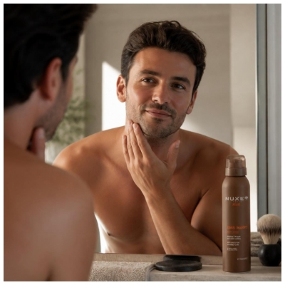 Nuxe Men [Boost] Pena za britje proti iritaciji 150 ml