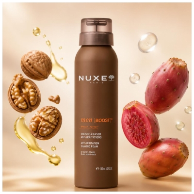 Nuxe Men [Boost] Pena za britje proti iritaciji 150 ml