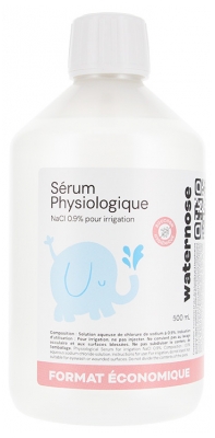 Waternose Solución Salina Fisiológica 500 ml