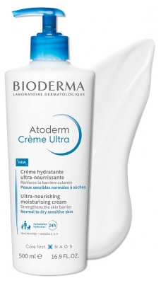 Bioderma Atoderm Crème Ultra Ultra-Nourishing Moisturising Cream 500ml