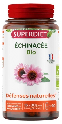 Superdiet Echinacea Organic 90 Kaps