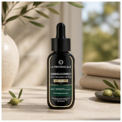 La Provençale Bio Lumino-Correct Fornyende Hudserum Anti-Pletter 30 ml