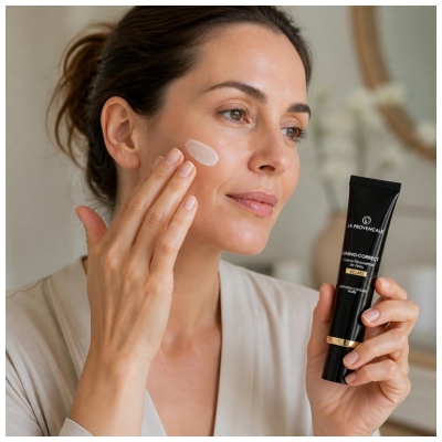 Cremă de Renovare a Pielii Lumino-Corect La Provençale Bio 40 ml