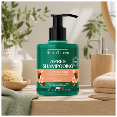 BeauTerra Après-Shampoing Réparateur 500 ml
