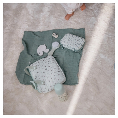 Set Perie - Pieptene Suavinex Birdies 0 Luni + - Culoare: Verde