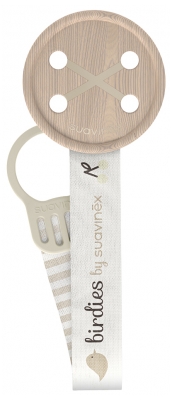 Suavinex Birdies Lint Fopspeenhouder 0 Maanden en +