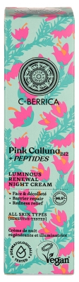 Natura Siberica C-Berrica Crème de Nuit Régénérante et Illuminatrice 50 ml