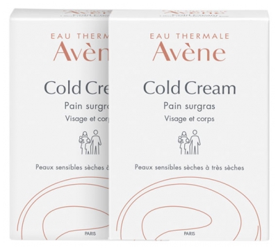 Avène Koud Cream Surgras Brood Set van 2 x 100 g