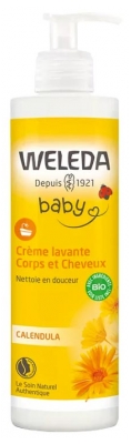 Weleda Baby Crème Lavante Corps et Cheveux Calendula 400 ml