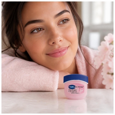 „Vaseline“ lūpų balzamas „Pink Bubbly“ 7 g